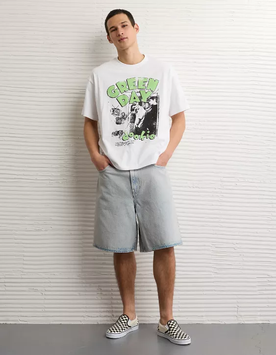 AE Boxy Green Day Graphic T-Shirt - Image 5