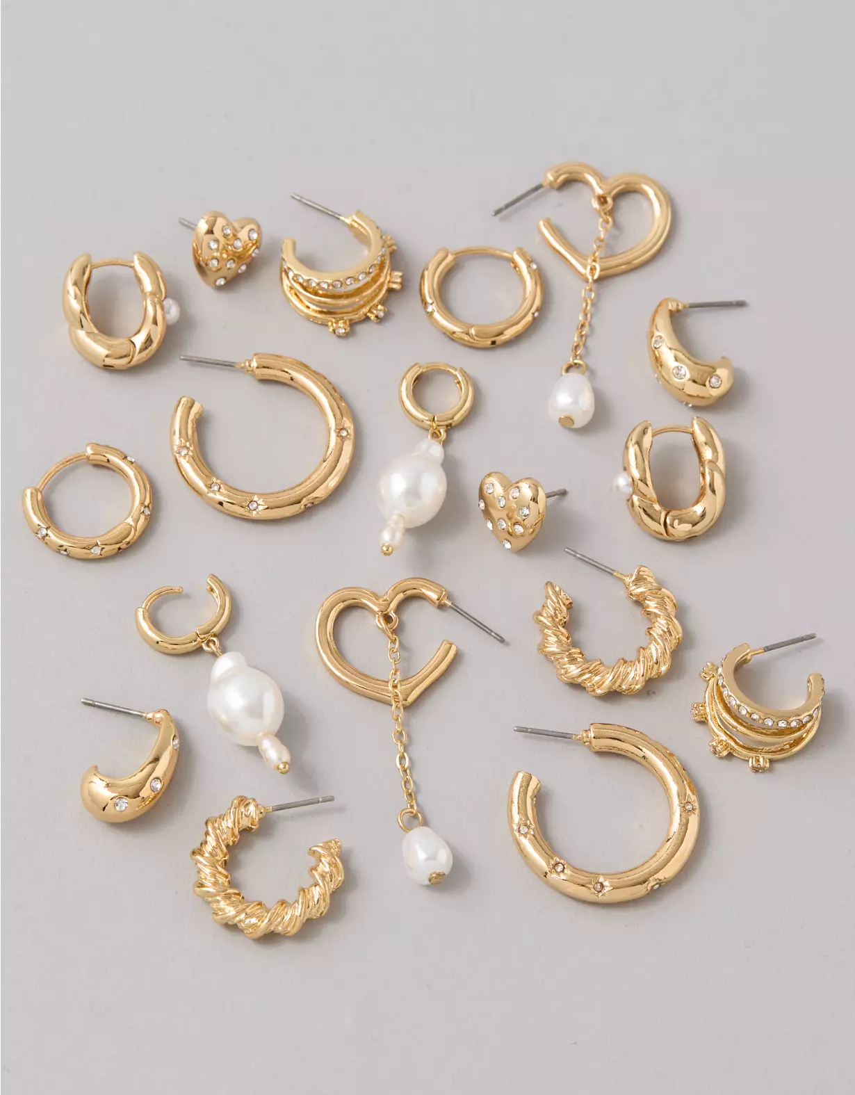 AE Heart Earrings 9-Pack - Image 2