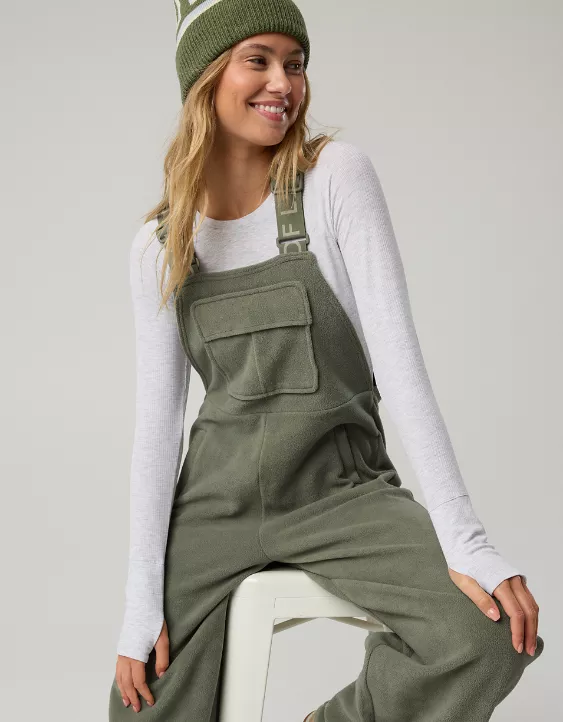 OFFLINE By Aerie Polar Fleece Overalls - Image 2