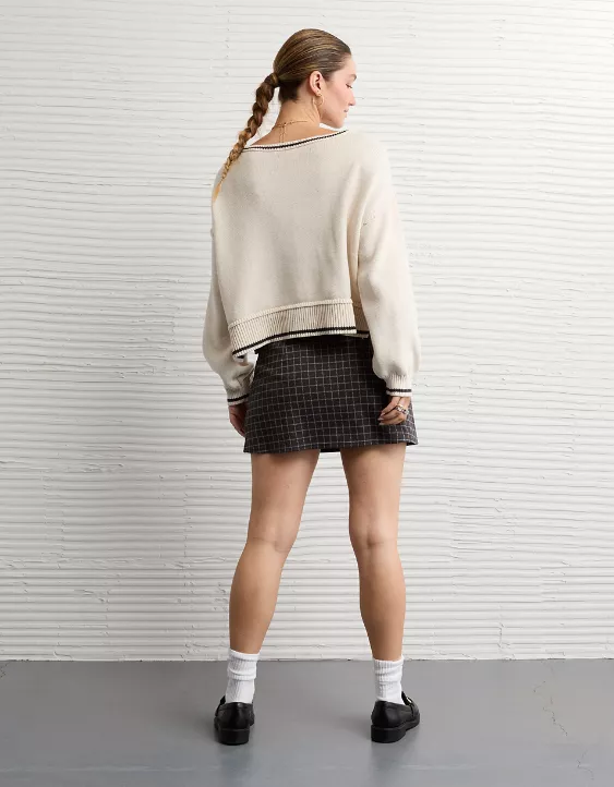 AE It Knit Low-Rise Micro Skort - Image 2