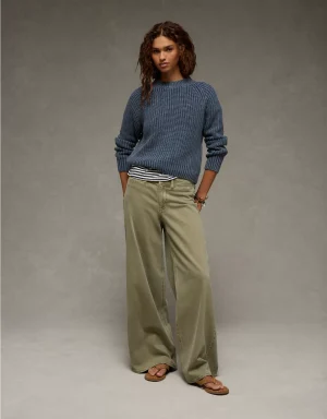 AE Crew Neck Raglan Sweater