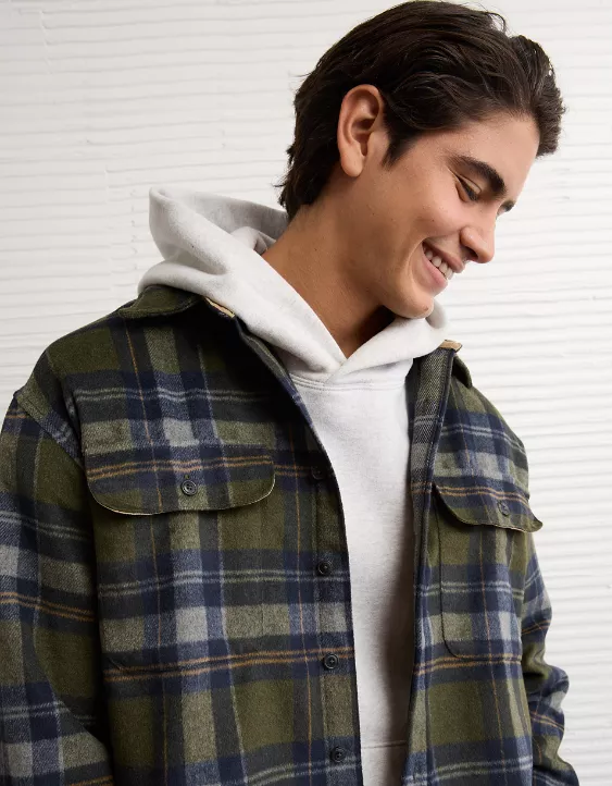 AE Relaxed Heavyweight Flannel - Image 6