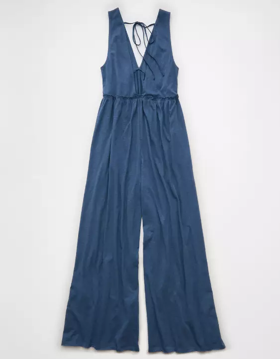 AE Sunchaser Knit V-Neck Jumpsuit - Image 4