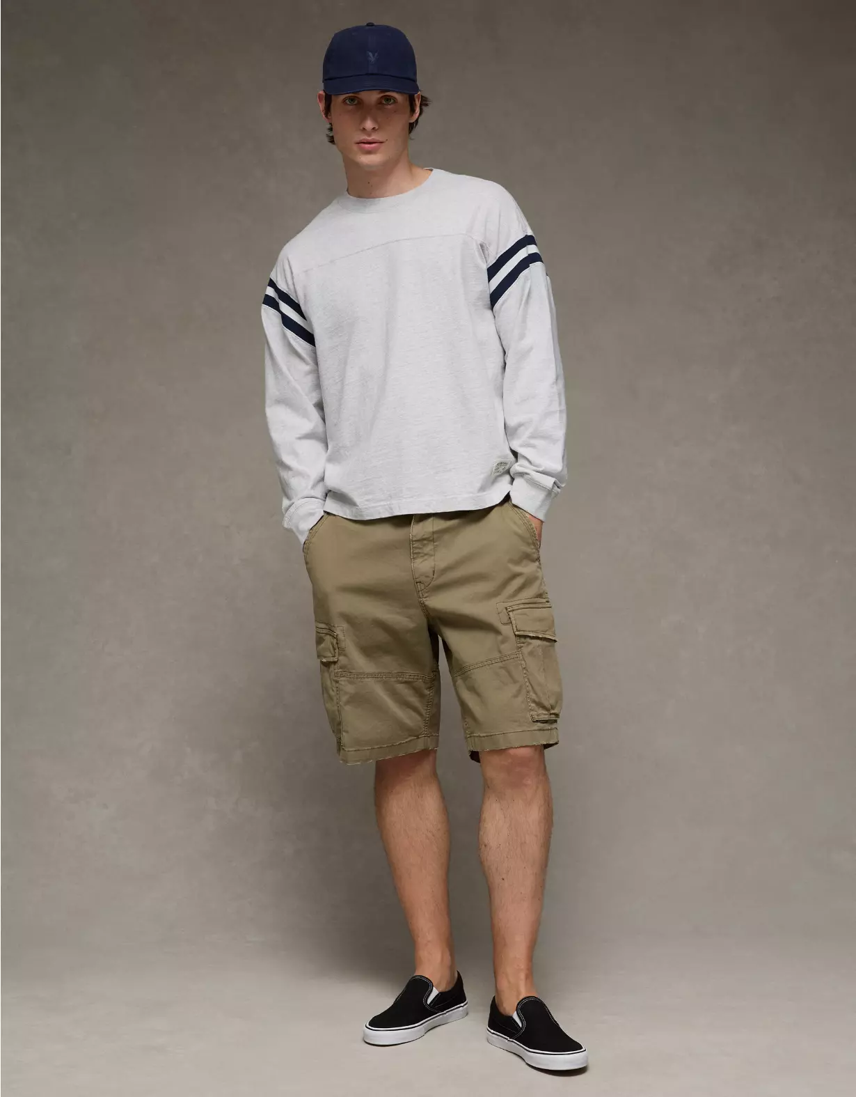 AE Long Sleeve Football T-Shirt