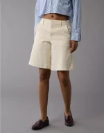 AE 11" Stretch High-Waisted Trouser Short