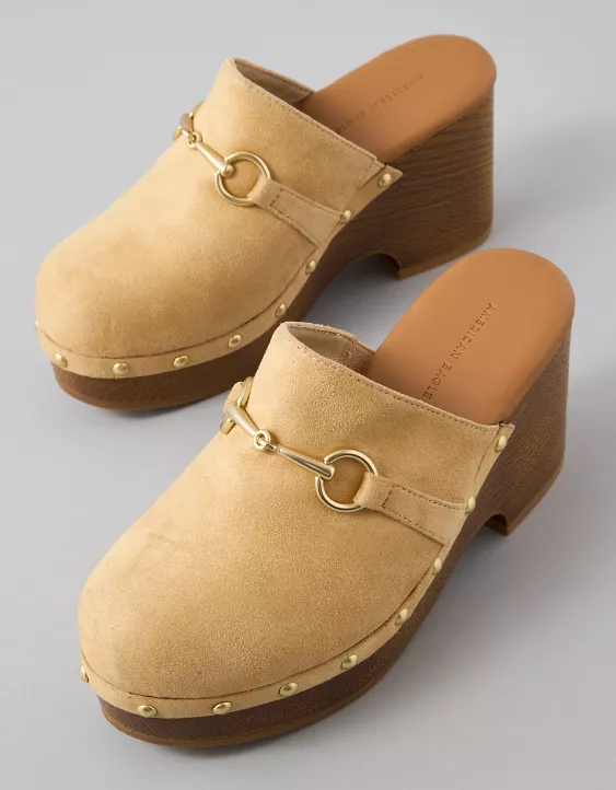 AE Micro Wood Clog Mule - Image 2