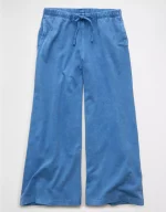 AE Everyday Luxe Wide-Leg Sweatpant