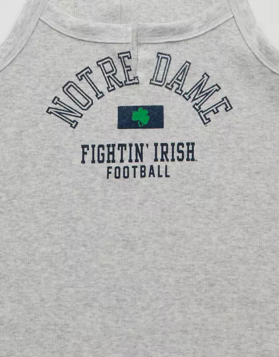 AE Notre Dame Fighting Irish Graphic Notch Neck Tank Top - Image 5