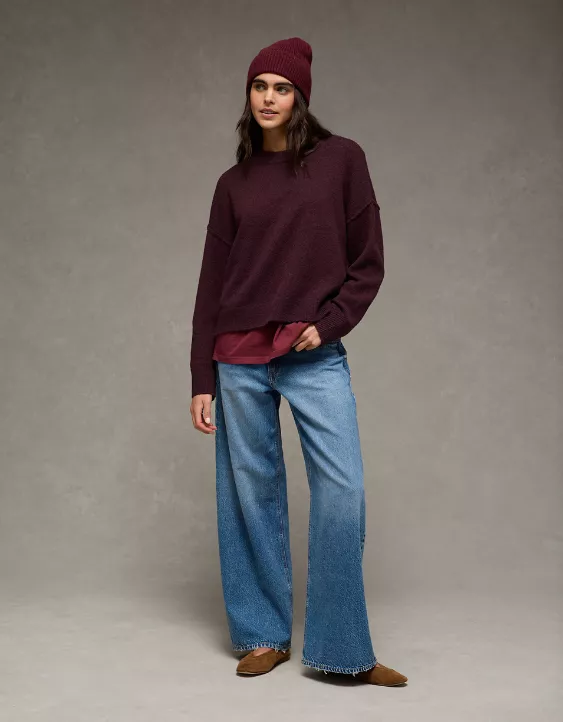 AE Whoa So Soft Classic Crew Neck Sweater - Image 5