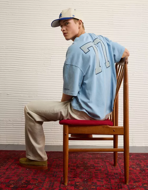 AE Boxy Nautical Graphic T-Shirt - Image 7