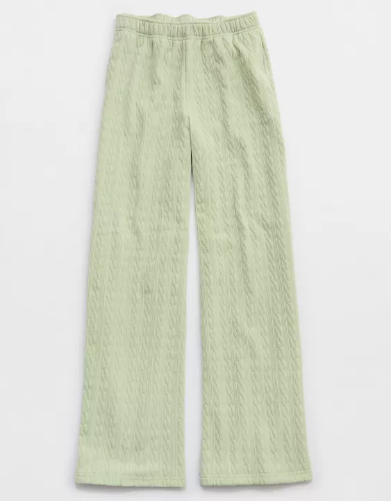 OFFLINE By Aerie Cable Lounge Trouser - Image 4