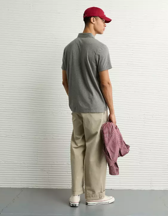 AE 24/7 Alabama Crimson Tide Graphic Club Polo Shirt - Image 2