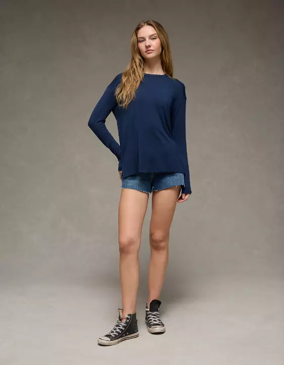 AE Soft & Sexy Long Sleeve T-Shirt - Image 5