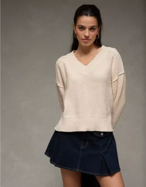 AE Long Weekend V-Neck Sweater