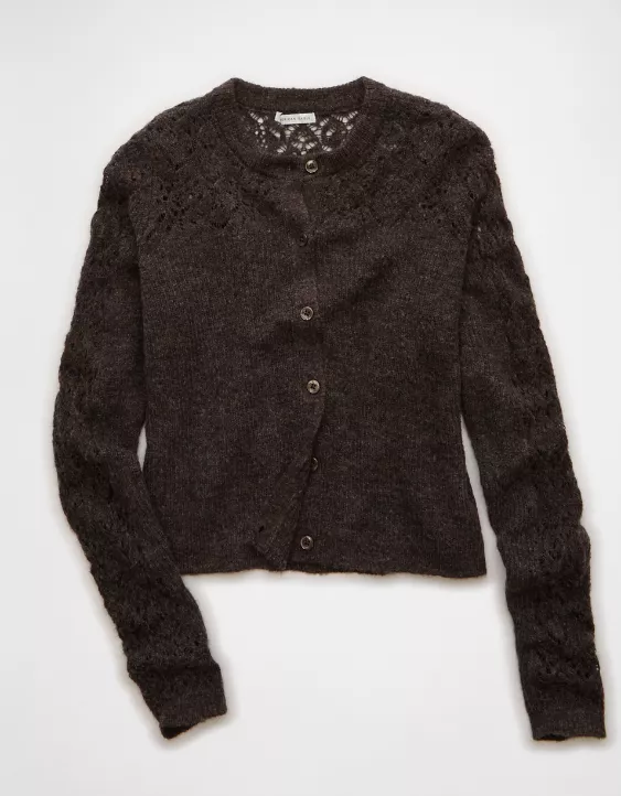 AE Knit Lace Cardigan - Image 3