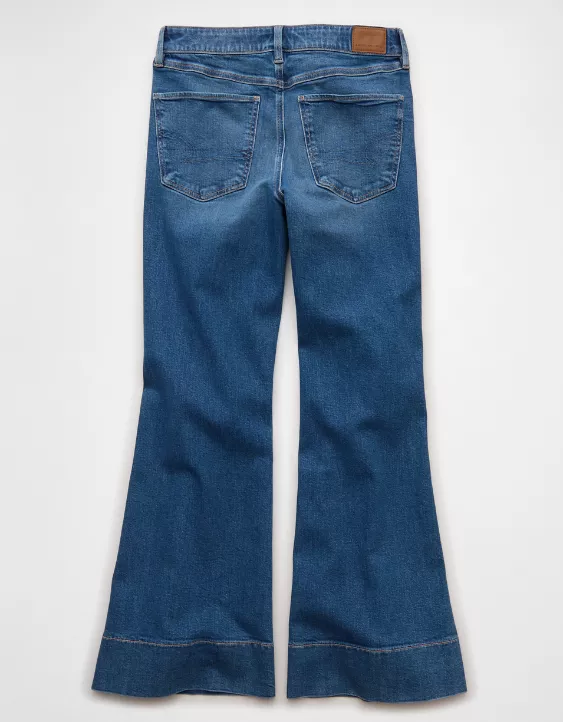 AE Stretch High-Waisted Flare Jean - Image 4
