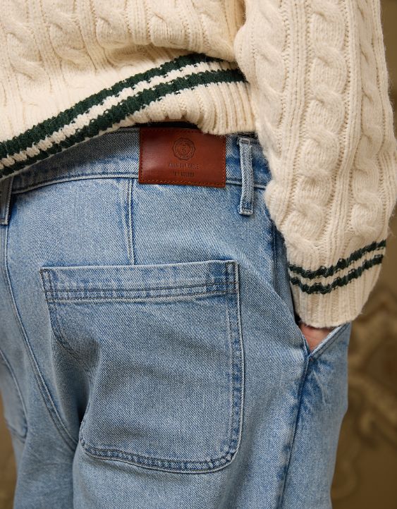 AE x Tru Kolors Pleated Denim Trouser - Image 8