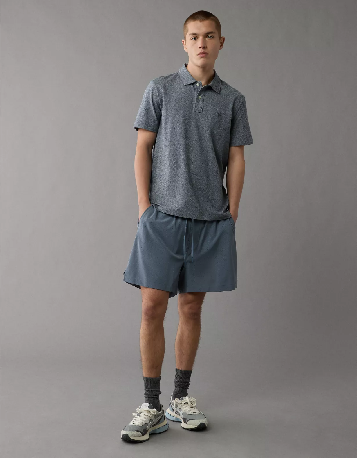 AE 24/7 Club Logo Polo Shirt