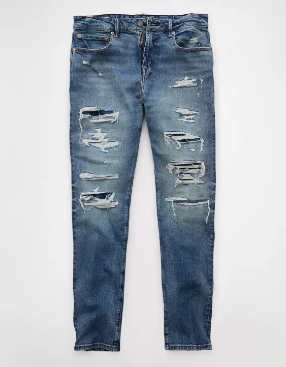 AE AirFlex+ TENCEL™ Fibers Patched Athletic Fit Jean - Image 3