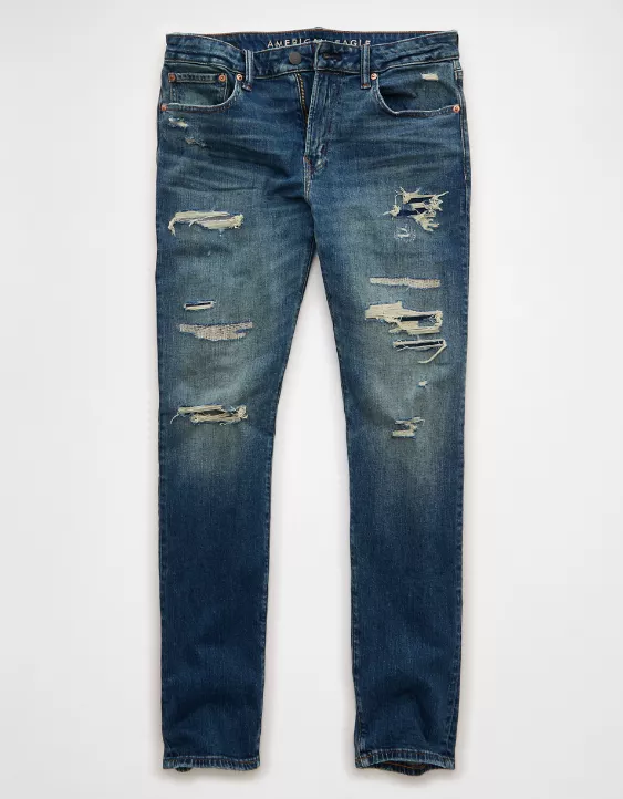 AE AirFlex+ TENCEL™ Fibers Patched Slim Jean - Image 3