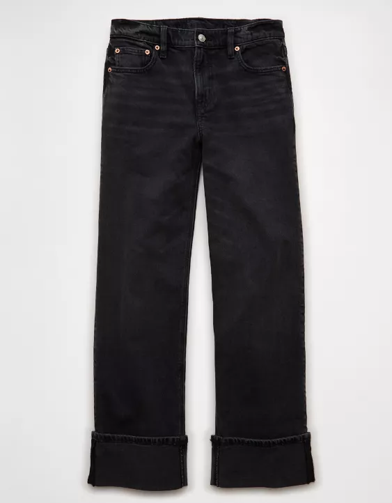 AE Stretch High-Waisted Stovepipe Jean - Image 4