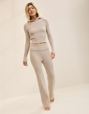 Aerie Late Night Foldover Pant