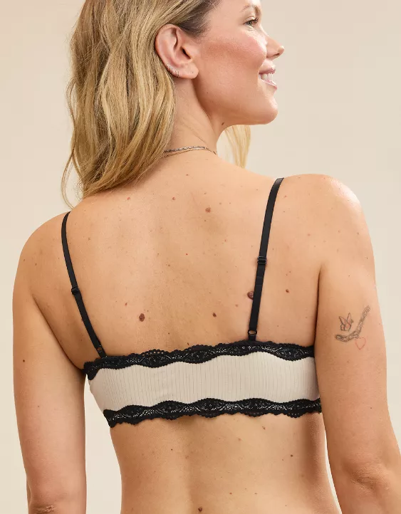 Superchill Modal Lace Trim Bralette - Image 2