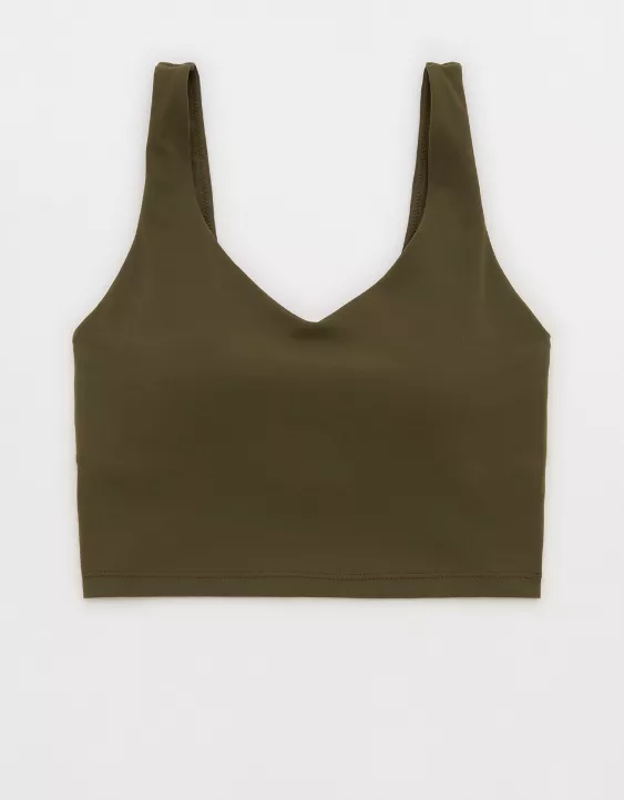 OFFLINE By Aerie Real Me Low Key Longline Sports Bra - Image 3