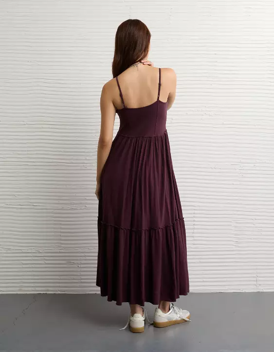 AE Sunchaser V-Neck Midi Dress - Image 2