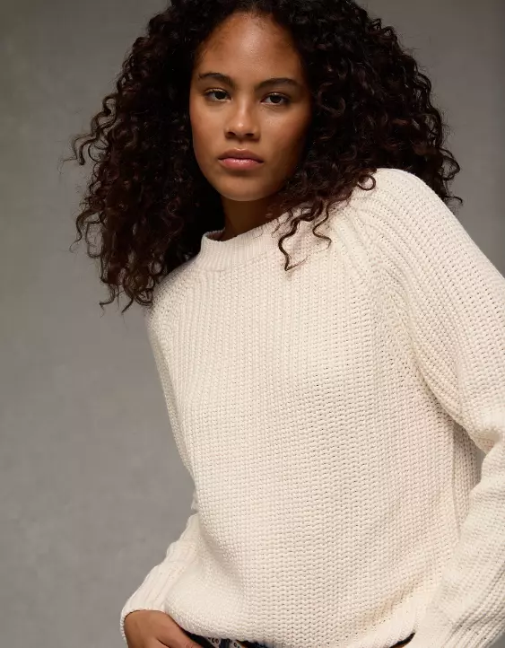 AE Crew Neck Raglan Sweater - Image 6