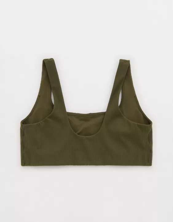 OFFLINE By Aerie Real Me XTRA Ribbed Classic Sports Bra - Image 4