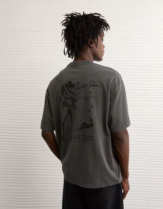 AE Boxy Orville Peck Graphic T-Shirt - Image 2
