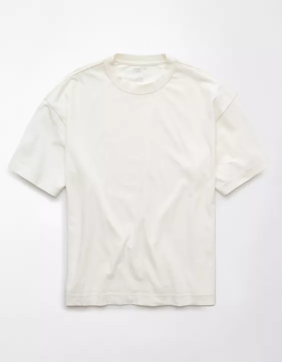 AE Boxy Sueded Jersey T-Shirt - Image 4